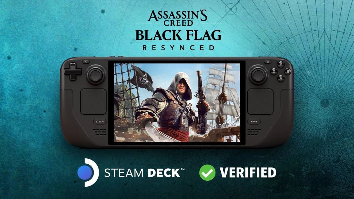 Assassins creed black flag resynced fully optimized for steam deck