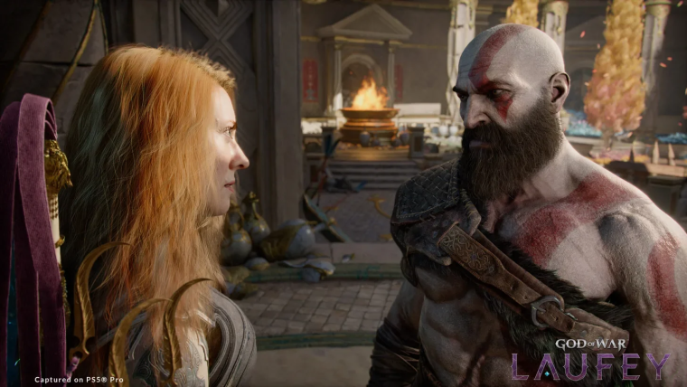 Fans spotted a strange detail in the new god of war laufey screenshot kratos ended up in ancient greece