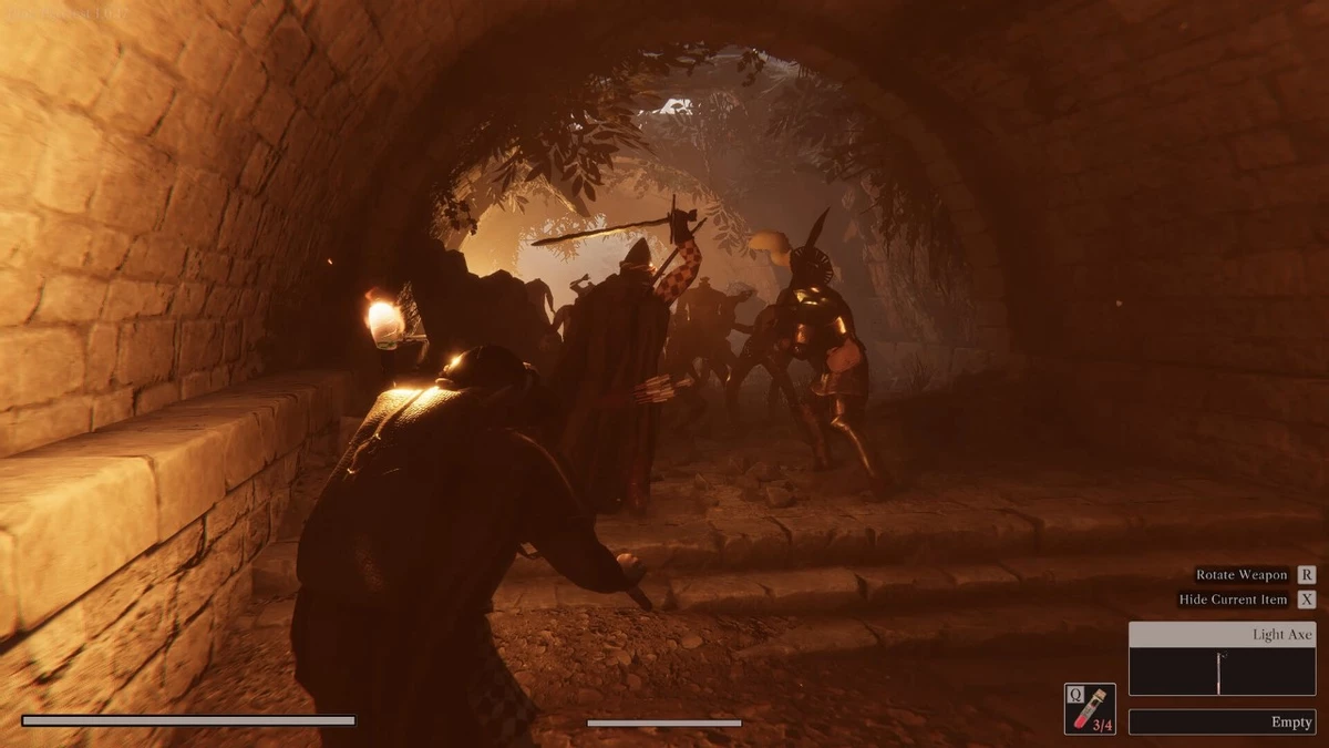 The authors of expedition into darkness released six patches in a week and published a video about it