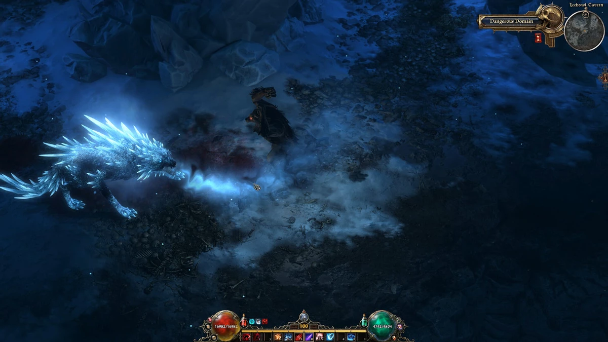 The authors of grim dawn made concessions and weakened many enemies for the casual players