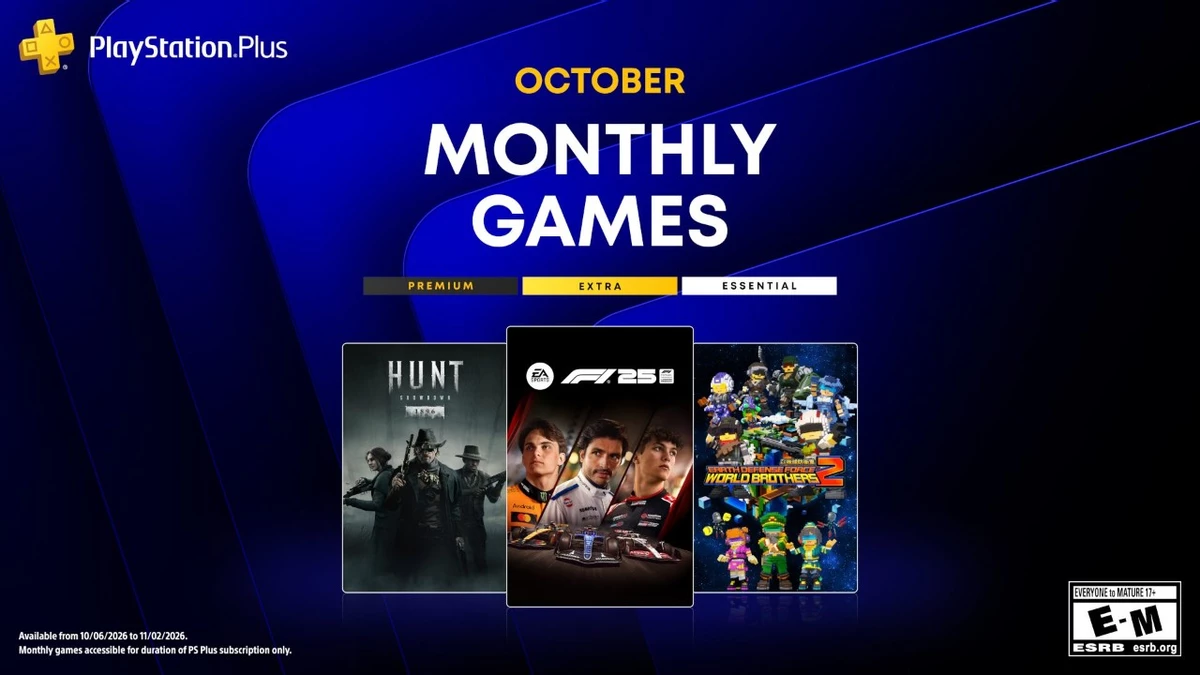 Three games from the october playstation plus lineup have become known