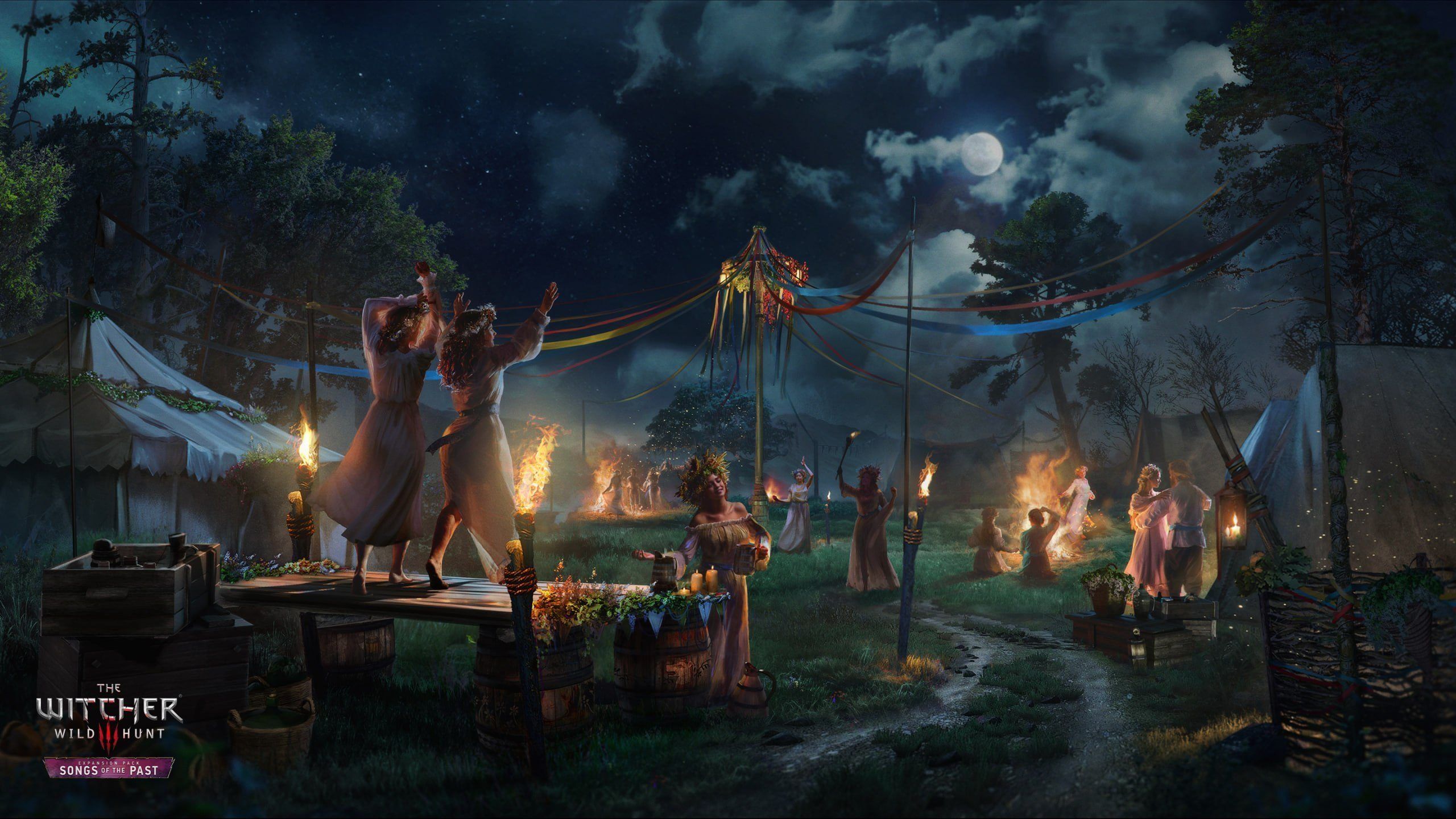 Visiting lutik gameplay of the dlc ballads of the past for the game the witcher 3 unveiled