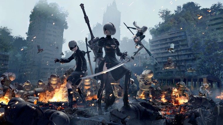 Yoko taro revealed how he hid from square enix management during the development of nier automata